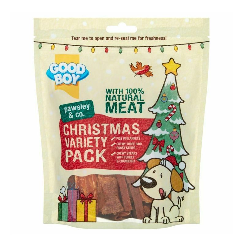 Good Boy Christmas Variety Dog Treats Jumbo Bag 280g