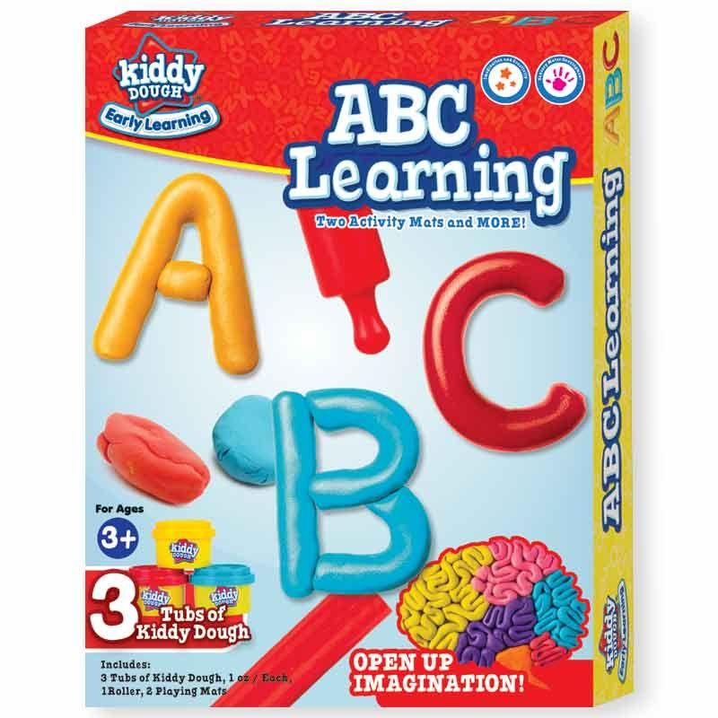 Kiddy Dough Abc Learning Activity Set