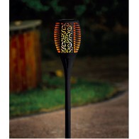 See more information about the Black Torch Solar Garden Stake Light 36 Orange LED - 78cm by Bright Garden