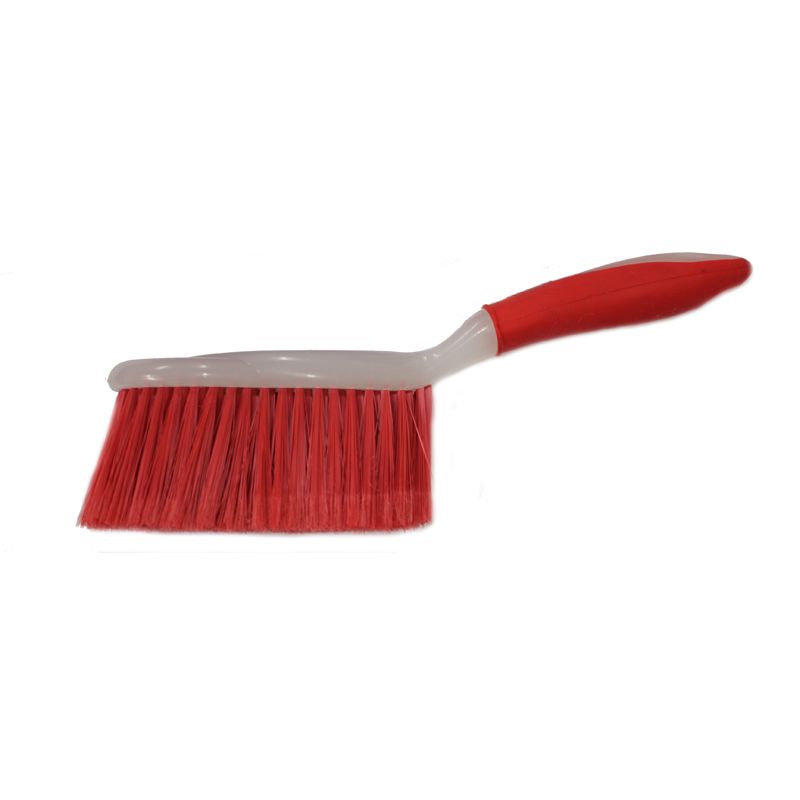 Bright Dust Pan and Brush - Red