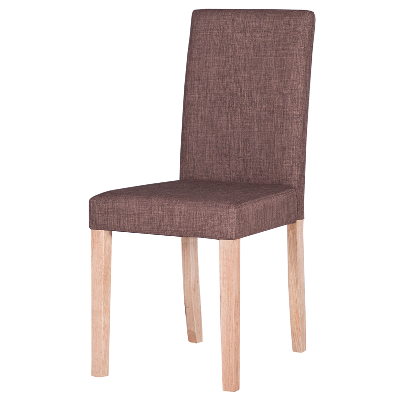 Lancelot Straight Back Dining Chair Brown