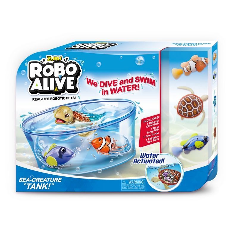 Robo Alive Blue Fish Set