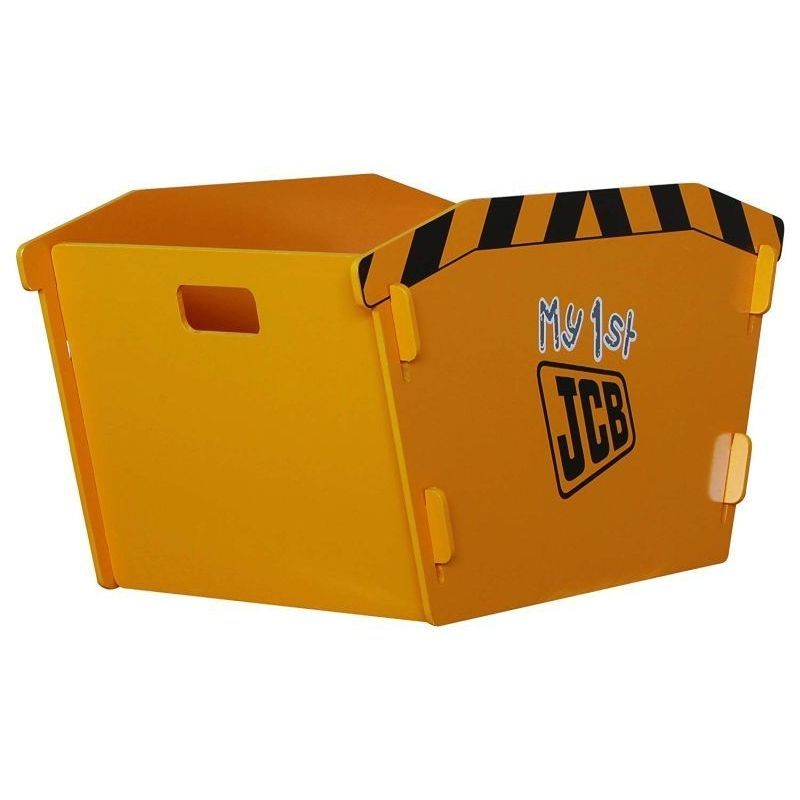 JCB Junior Toy Box Yellow by Kidsaw