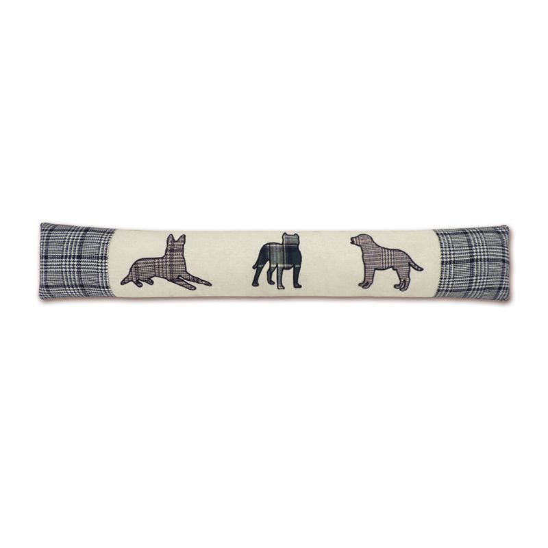 Plain Animal Draught Excluder Dogs