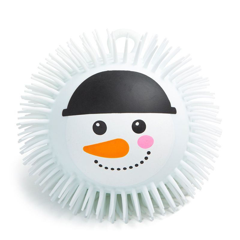 Jiggly Christmas Ball Snowman 21cm