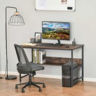 See more information about the Homcom Computer Desk With Storage Shelf