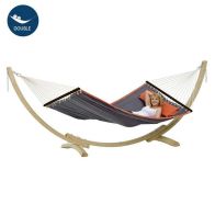 See more information about the American Dream Set Hammock Set - Grey & Orange