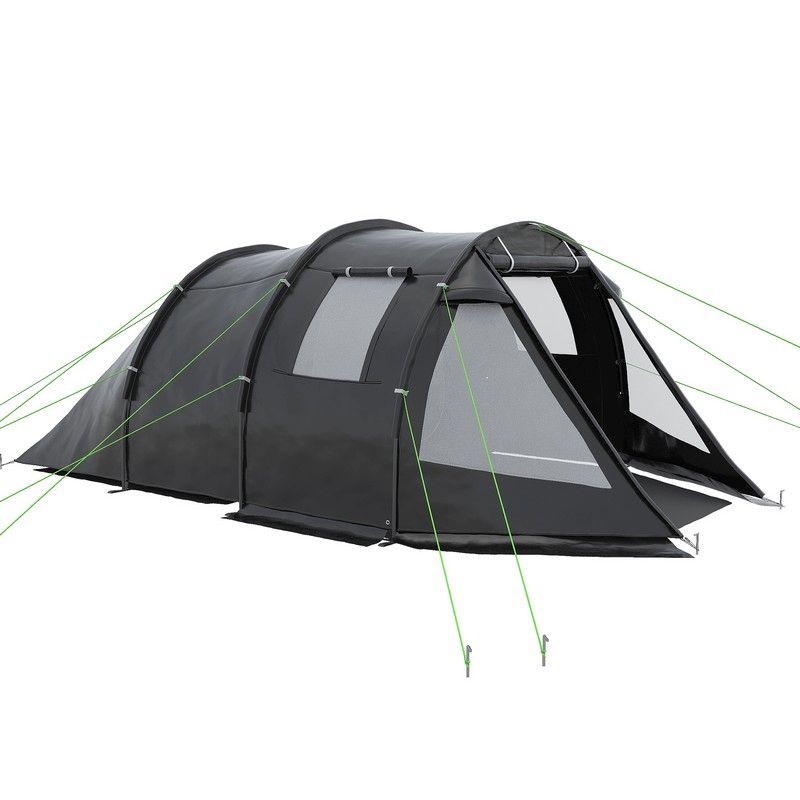 Outsunny 3-4 Man Tunnel Tent