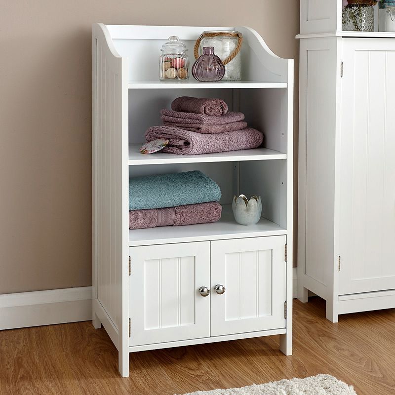 Colonial Cabinet White 2 Doors