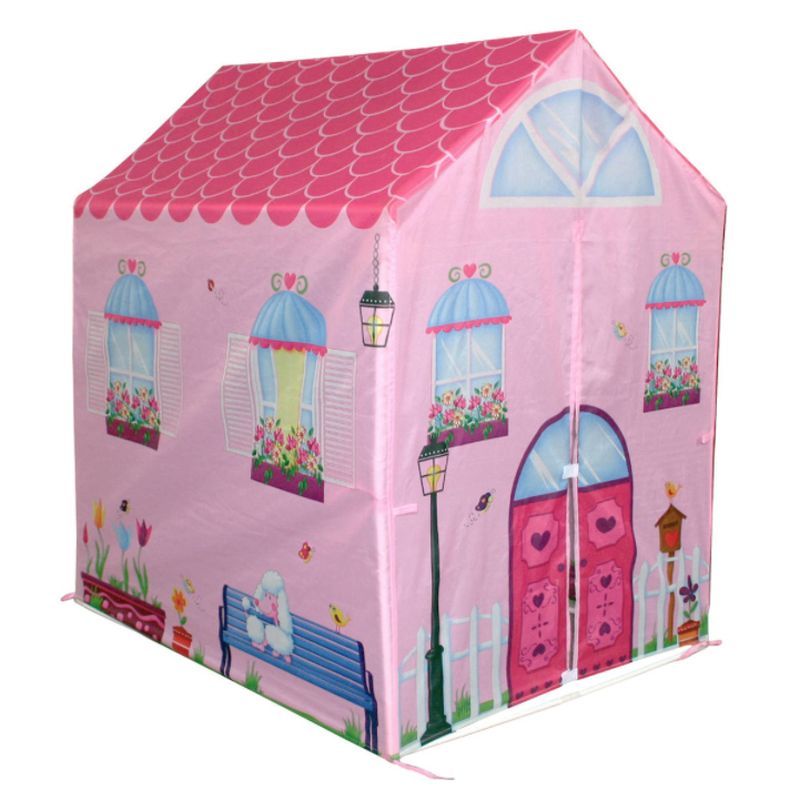 Wensum Pink Playhouse Wendy House Indoor Outdoor Play Tent