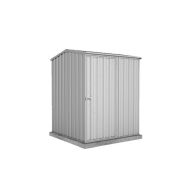 See more information about the Absco Premier 4' 11" x 4' 11" Apex Shed Steel Zinc - Classic