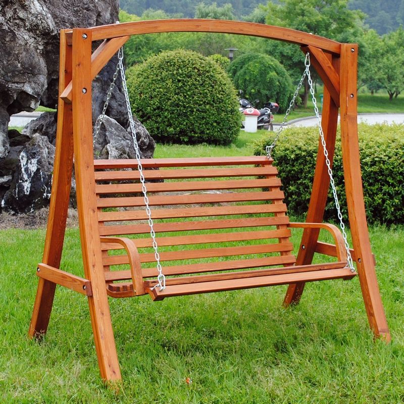 Essentials Garden Swing Seat by Wensum - 3 Seats