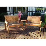 See more information about the Scandinavian Redwood Garden Tete a Tete by Charles Taylor - 4 Seats