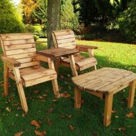 See more information about the Scandinavian Redwood Garden Tete a Tete by Charles Taylor - 2 Seats