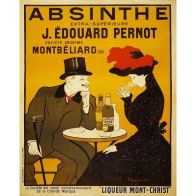See more information about the Vintage Absinthe Sign Metal Wall Mounted - 40cm