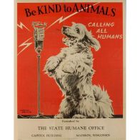 See more information about the Vintage Be Kind To Animals Sign Metal Wall Mounted - 40cm