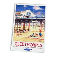See more information about the Vintage British Railways Cleethorpes Sign Metal Wall Mounted - 42cm