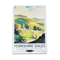 See more information about the Vintage British Railways Yorkshire Dales Sign Metal Wall Mounted - 42cm
