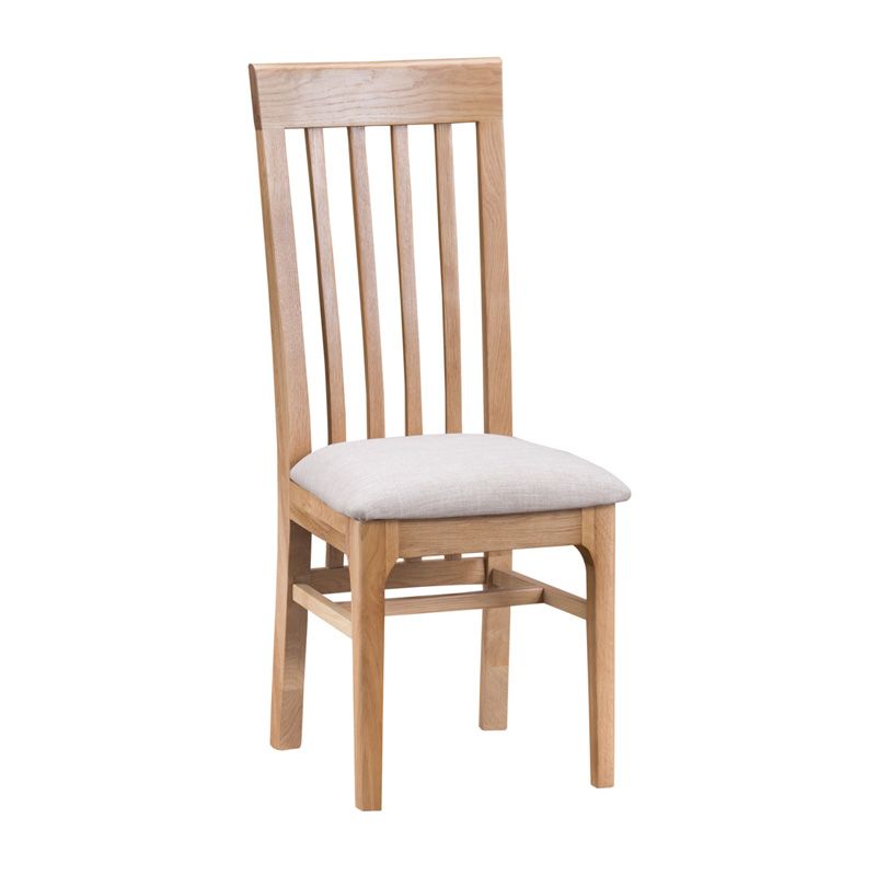 Bayview Slat Back Dining Chair Oak