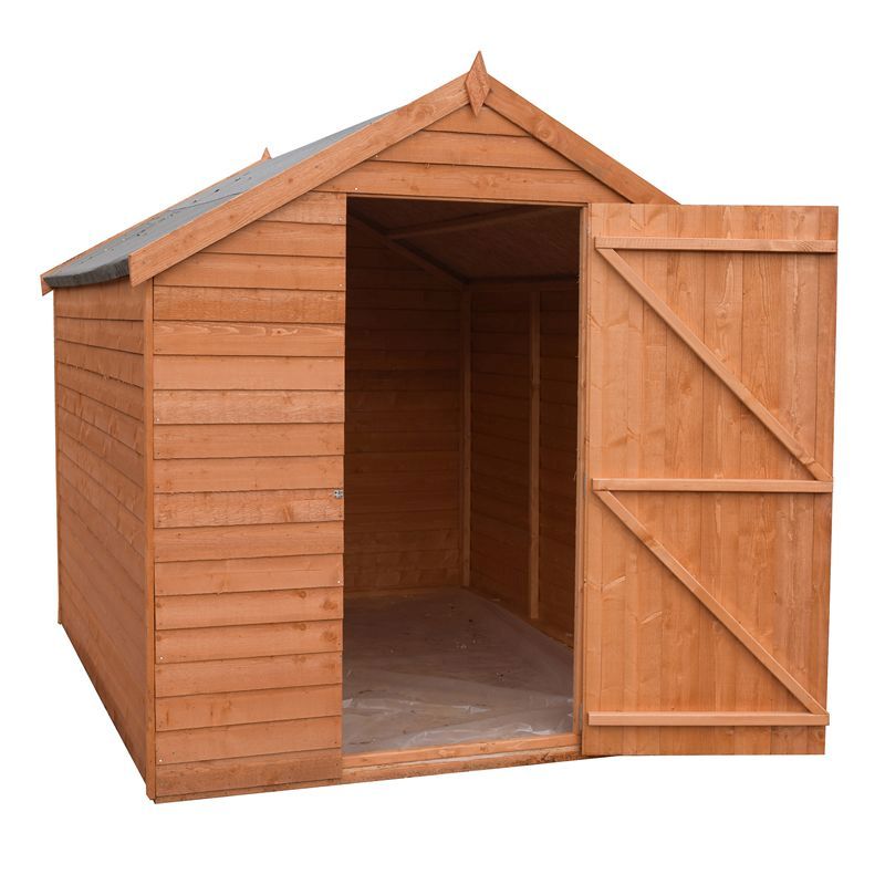 Shire Wiltshire 5' 11" x 6' 11" Apex Shed - Classic Dip Treated Overlap