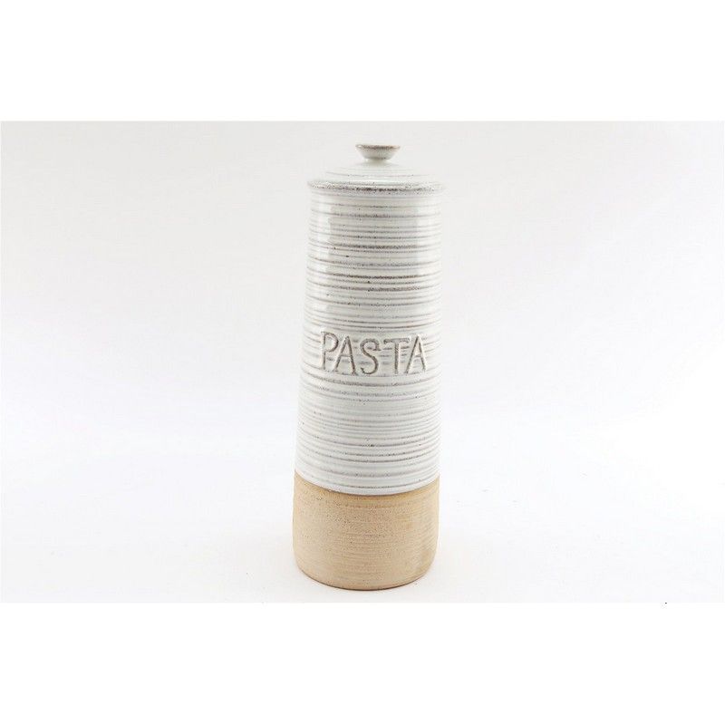 Ceramic Pasta Container 3.14 Litres - White