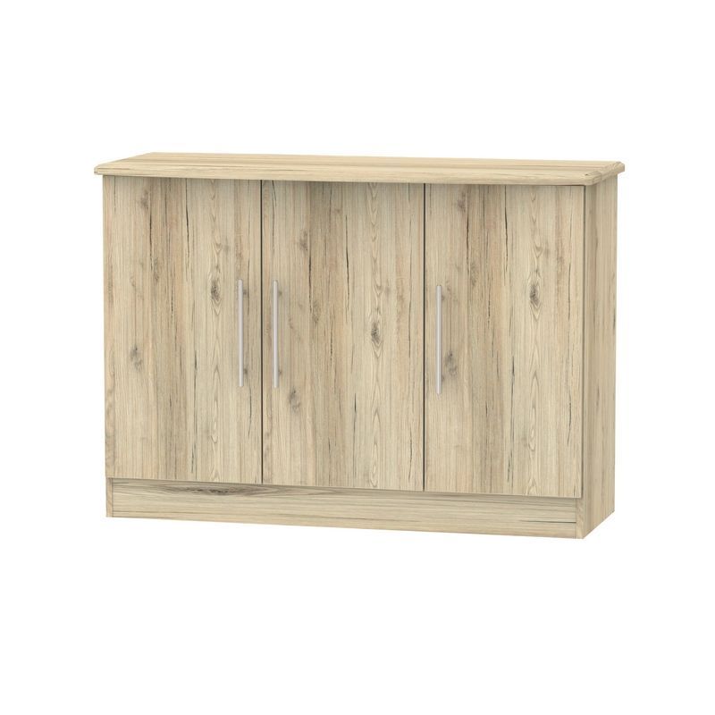 Colby Large Cupboard Natural 3 Doors