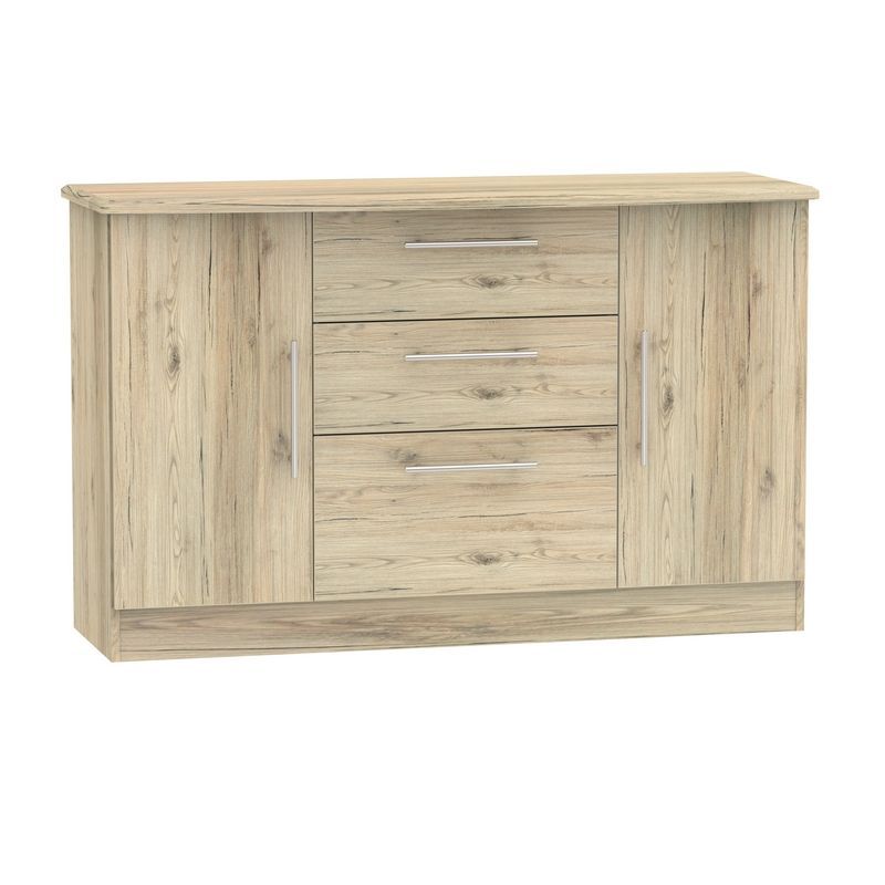 Colby Large Sideboard Natural 2 Doors 3 Drawers
