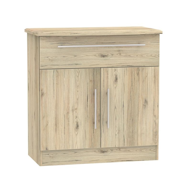 Colby Sideboard Natural 2 Doors 1 Drawer