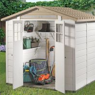 See more information about the Shire Tuscany 6' 7" x 5' 3" Apex Garden Store - Classic