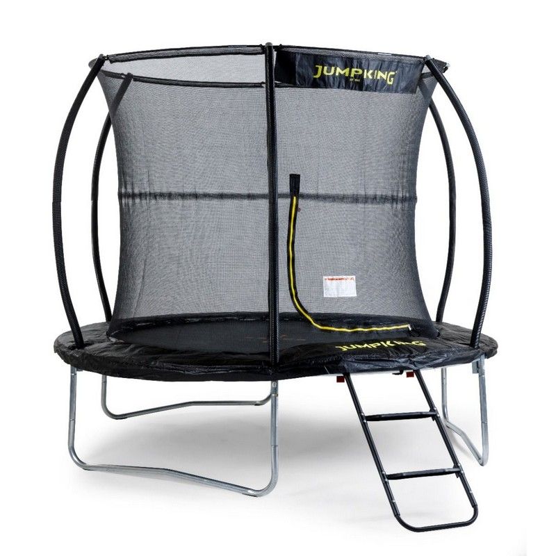 8 Ft Round Combo Deluxe Trampoline